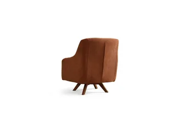 Malkiat Loungefåtölj - Orange - Möbler - Fåtölj & stolar - Fåtölj