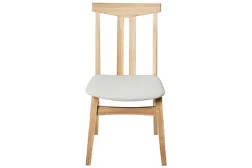 Matsalsstol Avalon set om 2 Ljus Trä-Beige - Ljus Trä-Beige - Möbler - Fåtölj & stolar - Matstol & köksstol