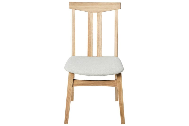 Matsalsstol Avalon set om 2 Ljus Trä-Beige - Ljus Trä-Beige - Möbler - Fåtölj & stolar - Matstol & köksstol