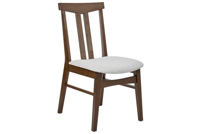 Matsalsstol Avalon set om 2 Mörkt Trä-Grått - Mörkt Trä-Grått - Möbler - Fåtölj & stolar - Matstol & köksstol