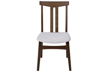 Matsalsstol Avalon set om 2 Mörkt Trä-Grått - Mörkt Trä-Grått - Möbler - Fåtölj & stolar - Matstol & köksstol