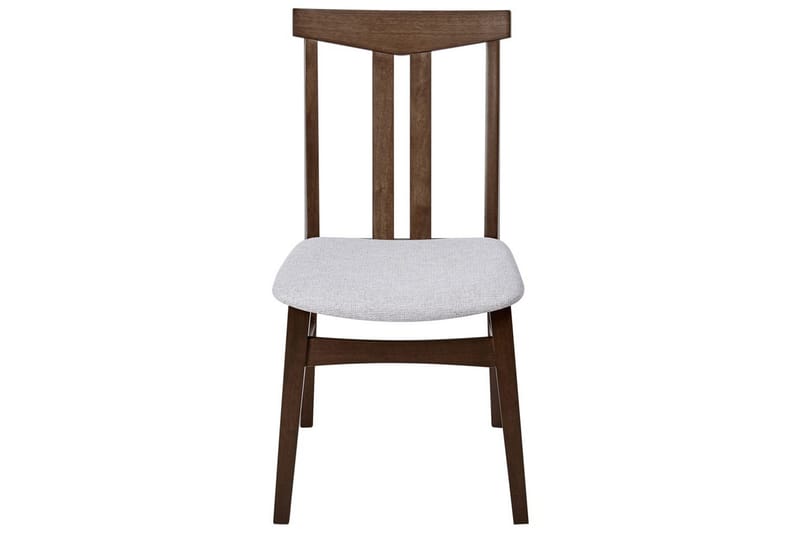 Matsalsstol Avalon set om 2 Mörkt Trä-Grått - Mörkt Trä-Grått - Möbler - Fåtölj & stolar - Matstol & köksstol