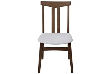 Matsalsstol Avalon set om 2 Mörkt Trä-Grått - Mörkt Trä-Grått - Möbler - Fåtölj & stolar - Matstol & köksstol