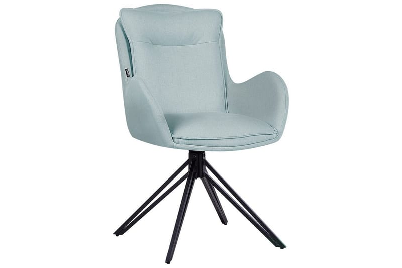 Matsalsstol Avelar set om 2 Grön-Svart - Grön-Svart - Möbler - Fåtölj & stolar - Matstol & köksstol