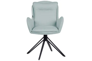 Matsalsstol Avelar set om 2 Grön-Svart - Grön-Svart - Möbler - Fåtölj & stolar - Matstol & köksstol