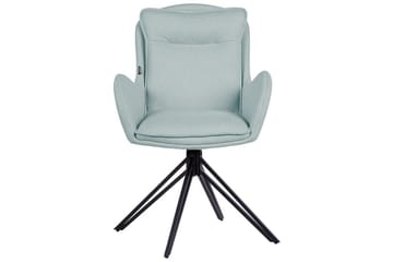 Matsalsstol Avelar set om 2 Grön-Svart - Grön-Svart - Möbler - Fåtölj & stolar - Matstol & köksstol