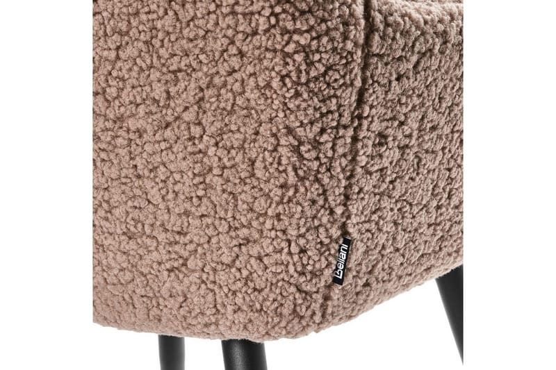 Matsalsstol Casmalia set om 2 Beige/svart - Beige/svart - Möbler - Fåtölj & stolar - Matstol & köksstol