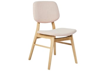 Matsalsstol Ella set om 2 Ljus Trä-Beige - Ljus Trä-Beige - Möbler - Fåtölj & stolar - Matstol & köksstol