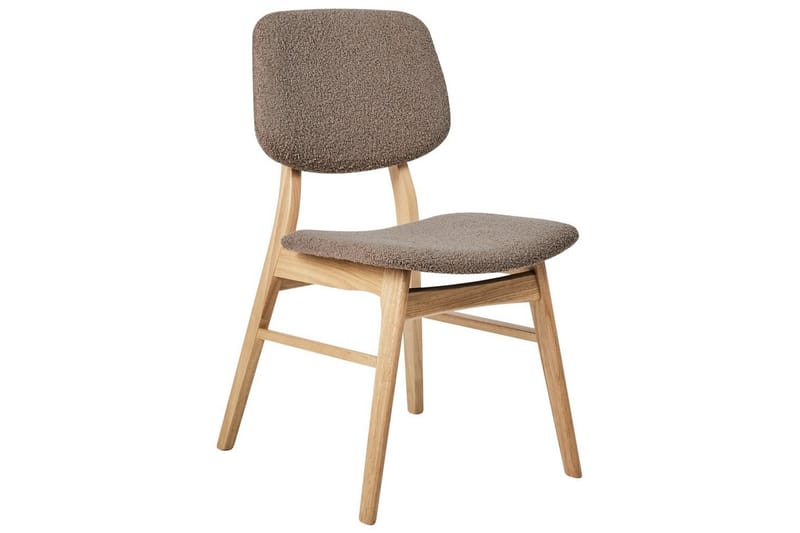 Matsalsstol Ella set om 2 Ljus Trä-Grå - Ljus Trä-Grå - Möbler - Fåtölj & stolar - Matstol & köksstol