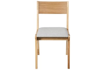 Matsalsstol Enola set om 2 Ljus Trä-Grå - Ljus Trä-Grå - Möbler - Fåtölj & stolar - Matstol & köksstol