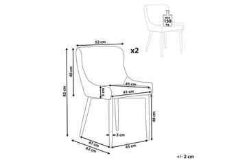 Matsalsstol Everly - Möbler - Fåtölj & stolar - Matstol & köksstol