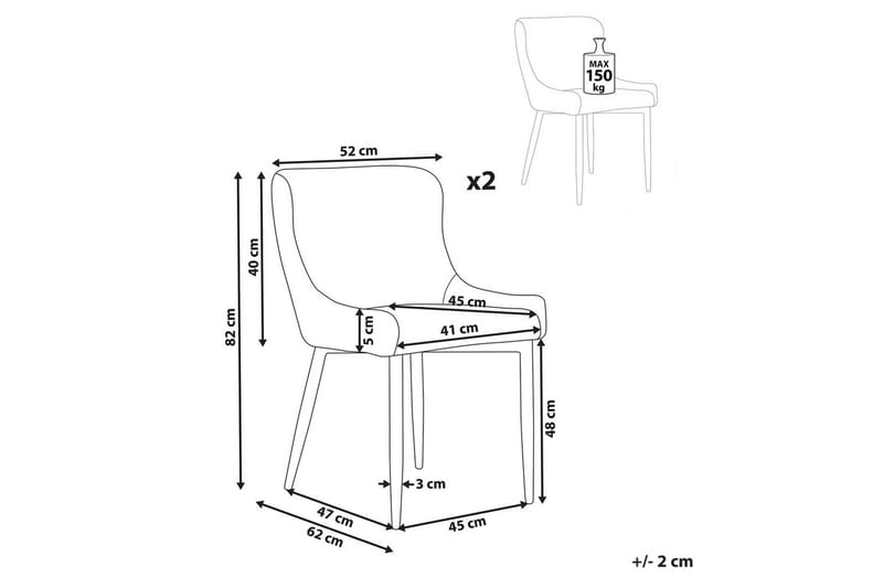 Matsalsstol Everly - Möbler - Fåtölj & stolar - Matstol & köksstol