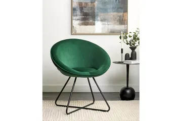 Matsalsstol Floby Ii Grön-Svart - Grön-Svart - Möbler - Fåtölj & stolar - Matstol & köksstol