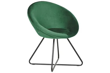 Matsalsstol Floby Ii Grön-Svart - Grön-Svart - Möbler - Fåtölj & stolar - Matstol & köksstol