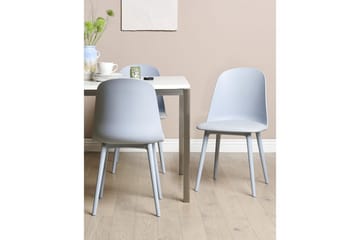 Matsalsstol Fomby set om 2 Blå - Blå - Möbler - Fåtölj & stolar - Matstol & köksstol