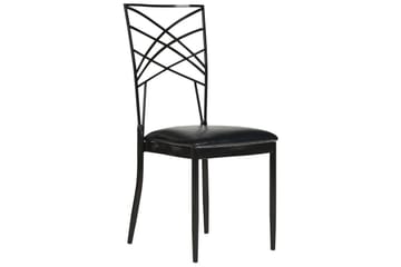 Matsalsstol Girard set om 2 Svart - Svart - Möbler - Fåtölj & stolar - Matstol & köksstol