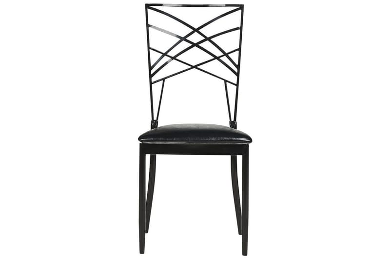 Matsalsstol Girard set om 2 Svart - Svart - Möbler - Fåtölj & stolar - Matstol & köksstol