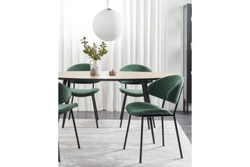 Matsalsstol Kiana set om 2 Grön - Grön - Möbler - Fåtölj & stolar - Matstol & köksstol