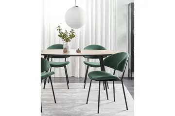 Matsalsstol Kiana set om 2 Grön - Grön - Möbler - Fåtölj & stolar - Matstol & köksstol