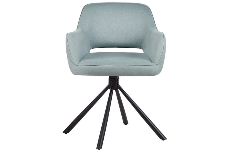 Matsalsstol Loures set om 2 Mintgrön-Svart - Mintgrön-Svart - Möbler - Fåtölj & stolar - Matstol & köksstol