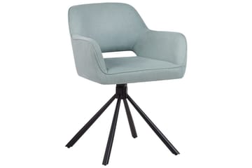 Matsalsstol Loures set om 2 Mintgrön-Svart - Mintgrön-Svart - Möbler - Fåtölj & stolar - Matstol & köksstol