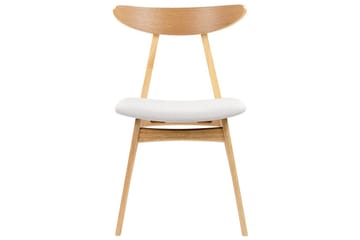 Matsalsstol Lynn set om 2 Ljus Trä-Grå - Ljus Trä-Grå - Möbler - Fåtölj & stolar - Matstol & köksstol