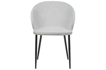 Matsalsstol Mason set om 2 Grå-Svart - Grå-Svart - Möbler - Fåtölj & stolar - Matstol & köksstol