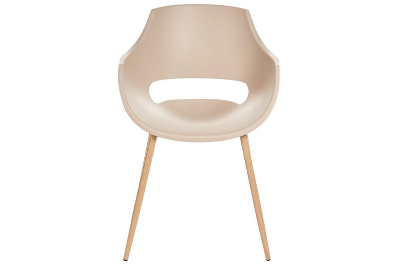 Matsalsstol Millers set om 4 Beige-Ljust Trä - Beige-Ljust Trä - Möbler - Fåtölj & stolar - Matstol & köksstol