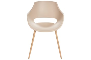 Matsalsstol Millers set om 4 Beige-Ljust Trä - Beige-Ljust Trä - Möbler - Fåtölj & stolar - Matstol & köksstol