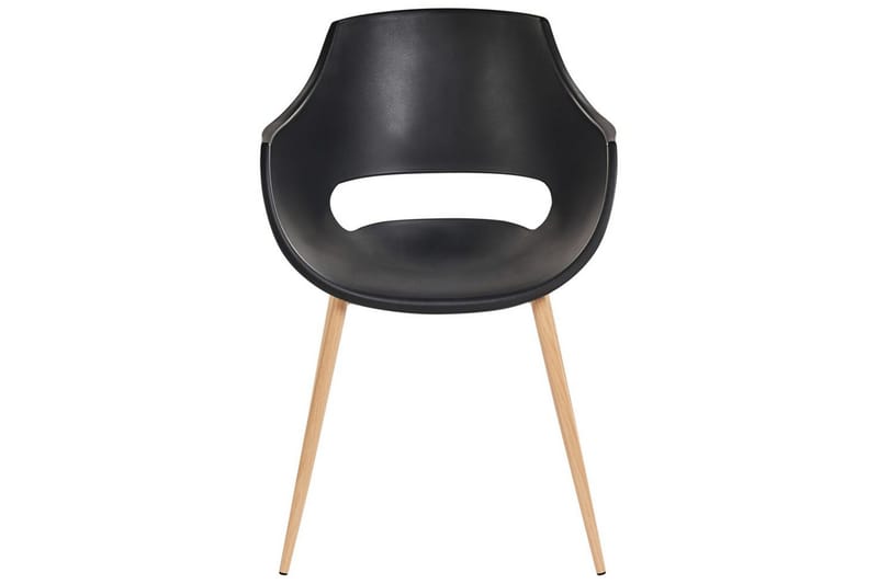 Matsalsstol Millers set om 4 Svart-Ljust Trä - Svart-Ljust Trä - Möbler - Fåtölj & stolar - Matstol & köksstol