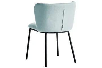 Matsalsstol Mina set om 2 Blå/Svart - Blå/Svart - Möbler - Fåtölj & stolar - Matstol & köksstol