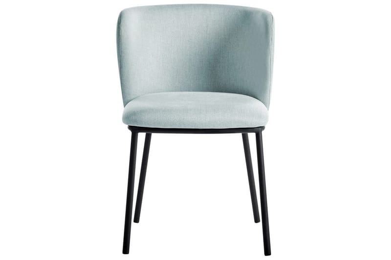 Matsalsstol Mina set om 2 Blå/Svart - Blå/Svart - Möbler - Fåtölj & stolar - Matstol & köksstol