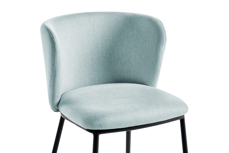 Matsalsstol Mina set om 2 Blå/Svart - Blå/Svart - Möbler - Fåtölj & stolar - Matstol & köksstol