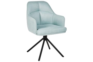 Matsalsstol Mira set om 2 Mintgrön-Svart - Mintgrön-Svart - Möbler - Fåtölj & stolar - Matstol & köksstol