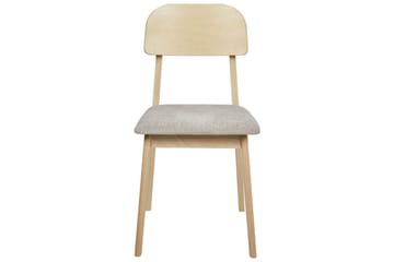 Matsalsstol Scandia set om 2 Ljus Trä-Beige - Ljus Trä-Beige - Möbler - Fåtölj & stolar - Matstol & köksstol