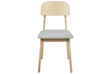 Matsalsstol Scandia set om 2 Ljus Trä-Grå - Ljus Trä-Grå - Möbler - Fåtölj & stolar - Matstol & köksstol