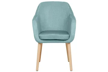 Matsalsstol Yorkville II Blått-Ljust Trä - Blått-Ljust Trä - Möbler - Fåtölj & stolar - Matstol & köksstol