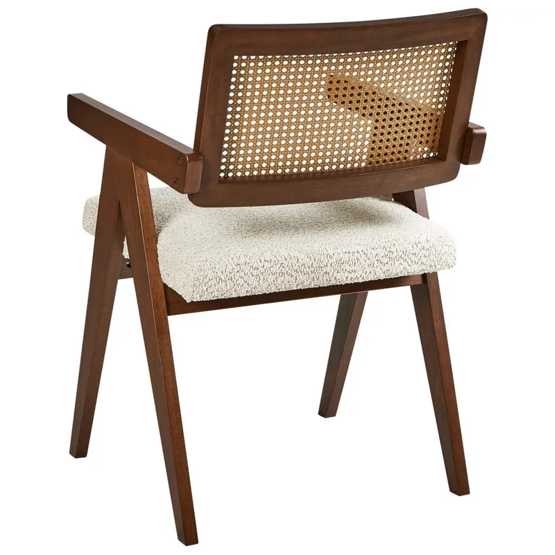 Matstol Ava 2-pack - Mörkbrun, Beige - Möbler - Fåtölj & stolar - Matstol & köksstol