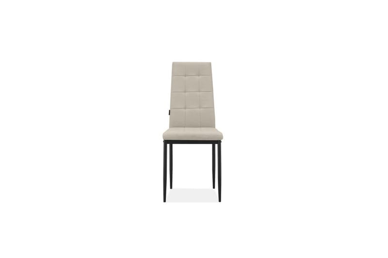 Matstol Becca, 2-pack Tyg/Metall, Kräm - Tyg/Metall, Kräm - Möbler - Fåtölj & stolar - Matstol & köksstol