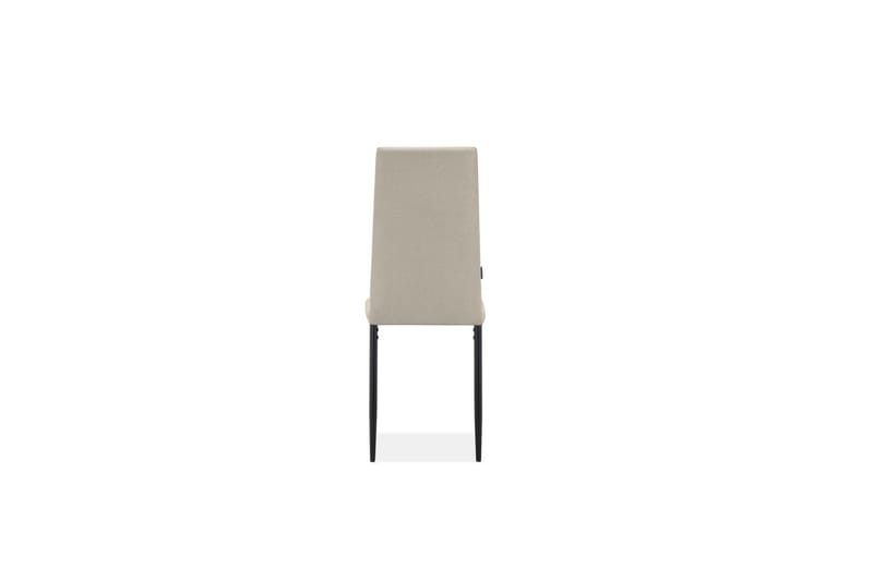 Matstol Becca, 2-pack Tyg/Metall, Kräm - Tyg/Metall, Kräm - Möbler - Fåtölj & stolar - Matstol & köksstol