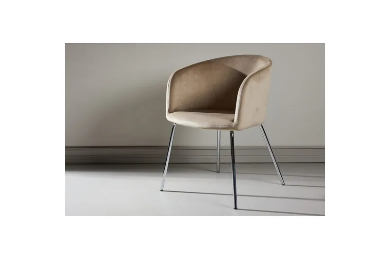 Matstol Berit - Beige - Möbler - Fåtölj & stolar - Matstol & köksstol