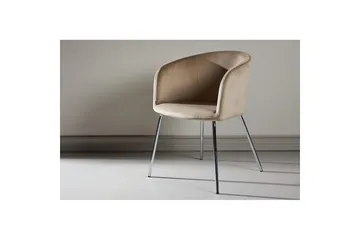 Matstol Berit - Beige - Möbler - Fåtölj & stolar - Matstol & köksstol