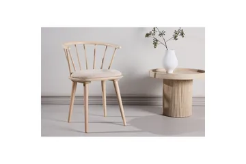 Matstol Bobby - Beige - Möbler - Fåtölj & stolar - Matstol & köksstol