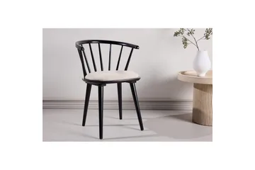 Matstol Bobby - Svart - Möbler - Fåtölj & stolar - Matstol & köksstol