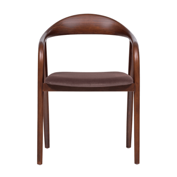 Matstol Bran med armstöd - Brun - Möbler - Fåtölj & stolar - Matstol & köksstol