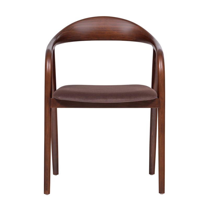 Matstol Bran med armstöd - Brun - Möbler - Fåtölj & stolar - Matstol & köksstol