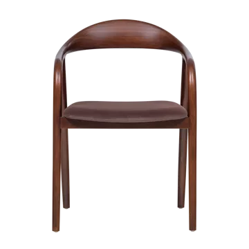 Matstol Bran med armstöd - Brun - Möbler - Fåtölj & stolar - Matstol & köksstol