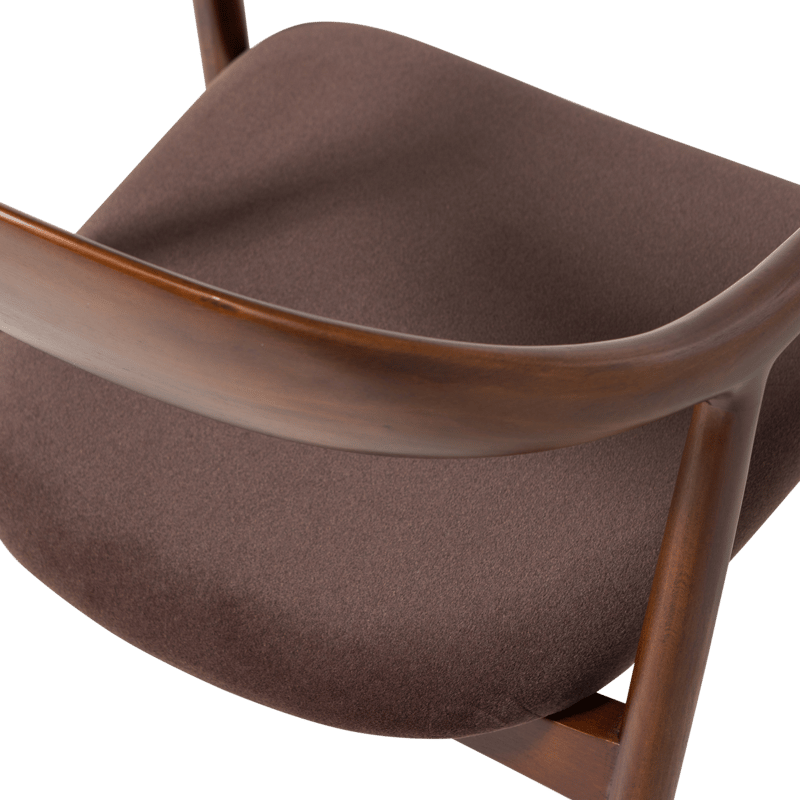 Matstol Bran med armstöd - Brun - Möbler - Fåtölj & stolar - Matstol & köksstol