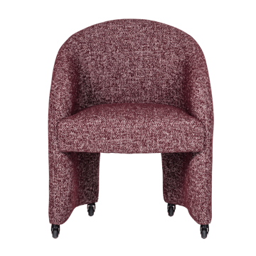 Matstol Cordo - Bordeaux - Möbler - Fåtölj & stolar - Matstol & köksstol