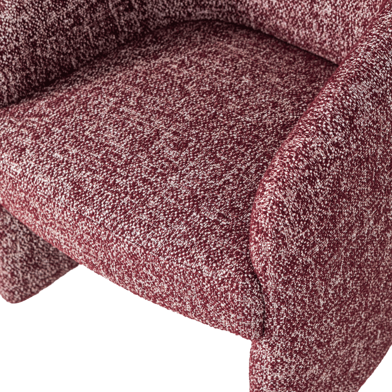 Matstol Cordo - Bordeaux - Möbler - Fåtölj & stolar - Matstol & köksstol